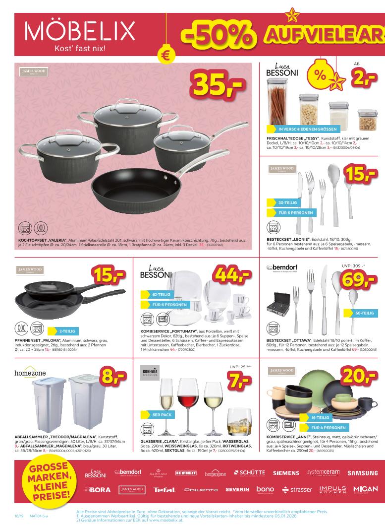 Prospekt von Möbelix