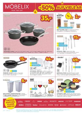 Titelbild des Prospekts von Möbelix