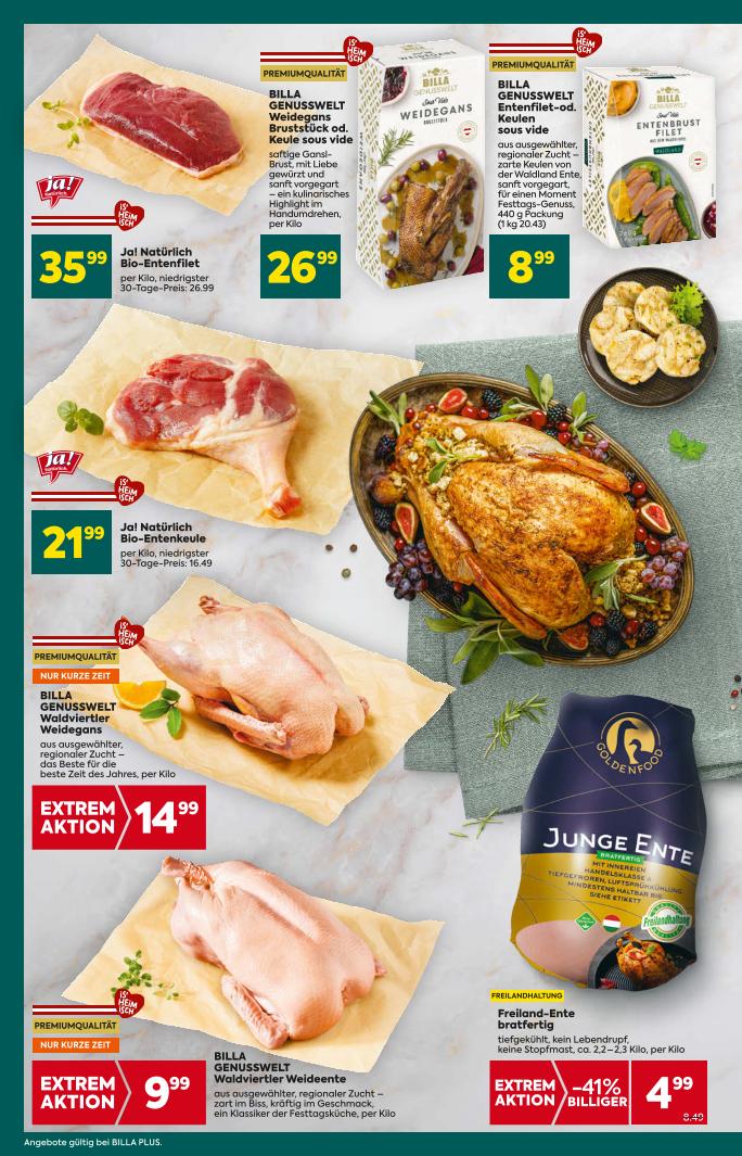 Prospekt von BILLA PLUS