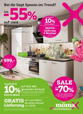 Titelbild des Prospekts von mömax