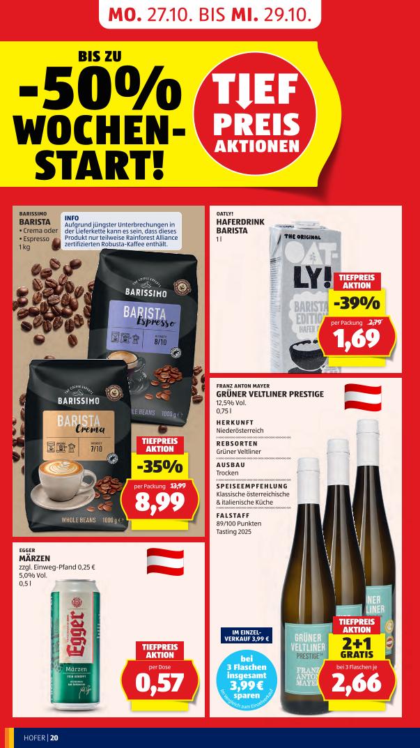 Prospekt von HOFER