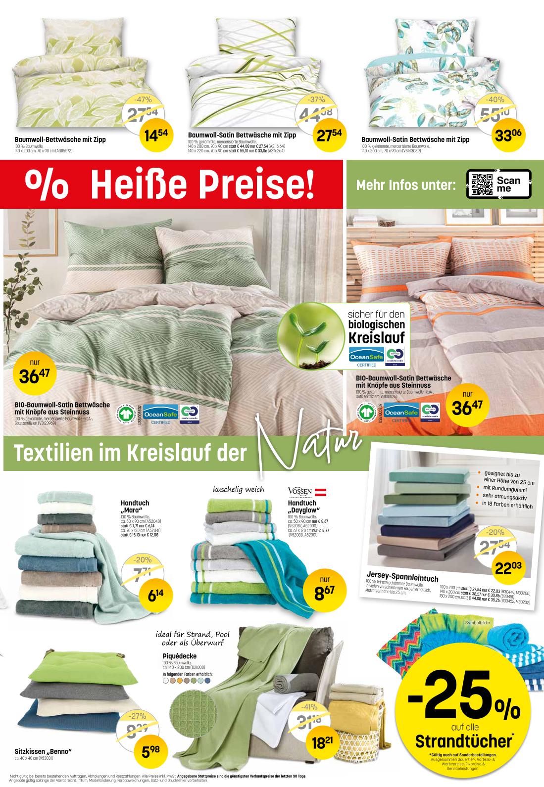 Prospekt von Betten Reiter
