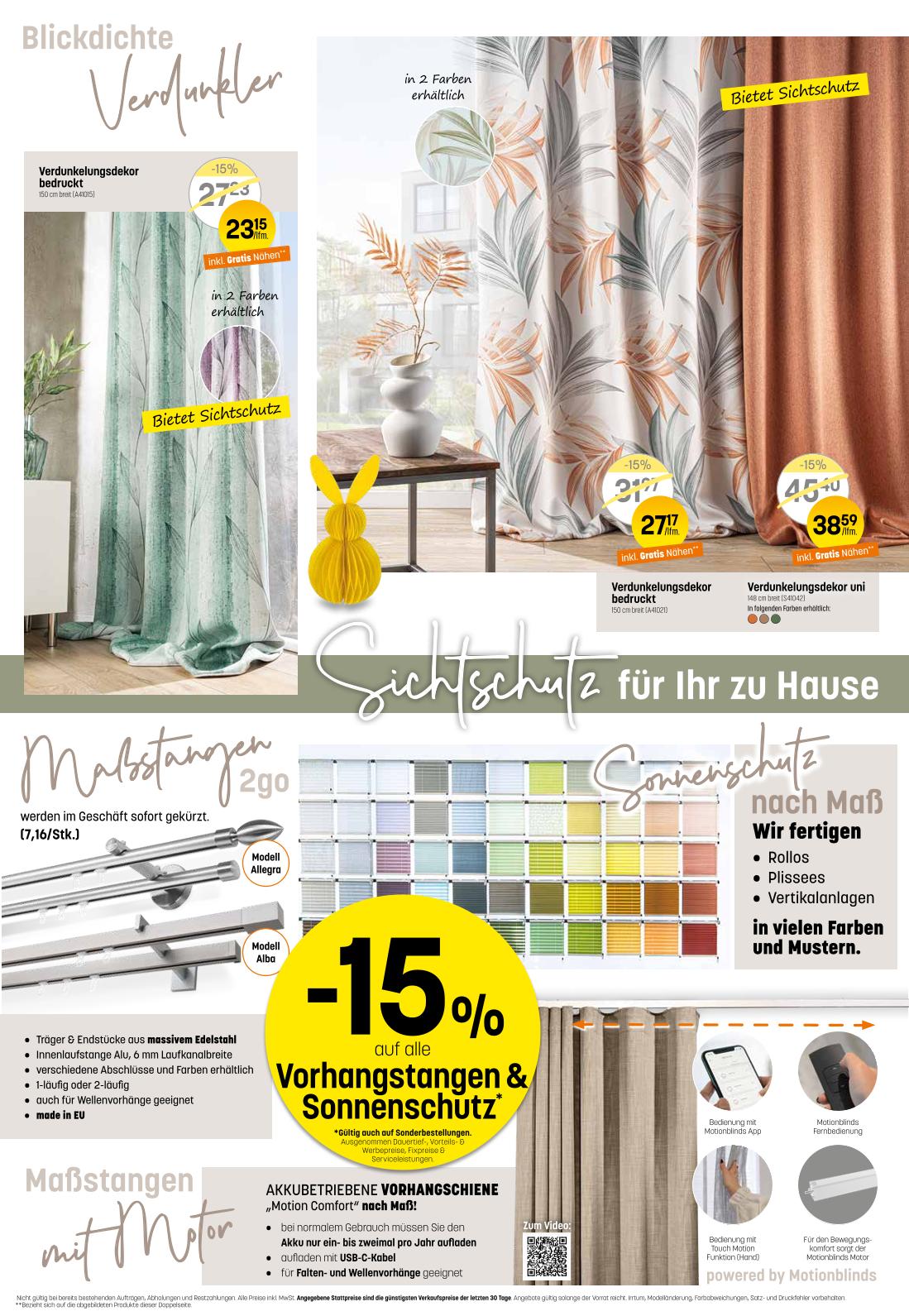 Prospekt von Betten Reiter