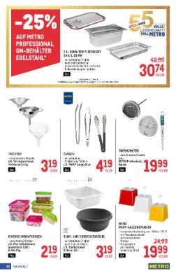 Titelbild des Prospekts von METRO PROFI
