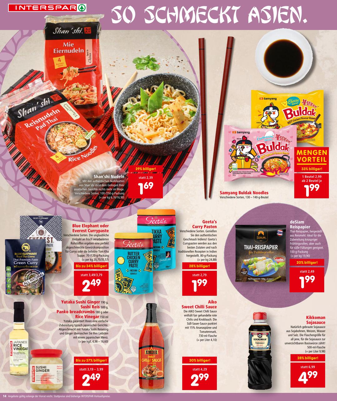 Prospekt von INTERSPAR