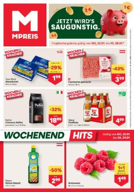 Titelbild des Prospekts von MPREIS Salzburg