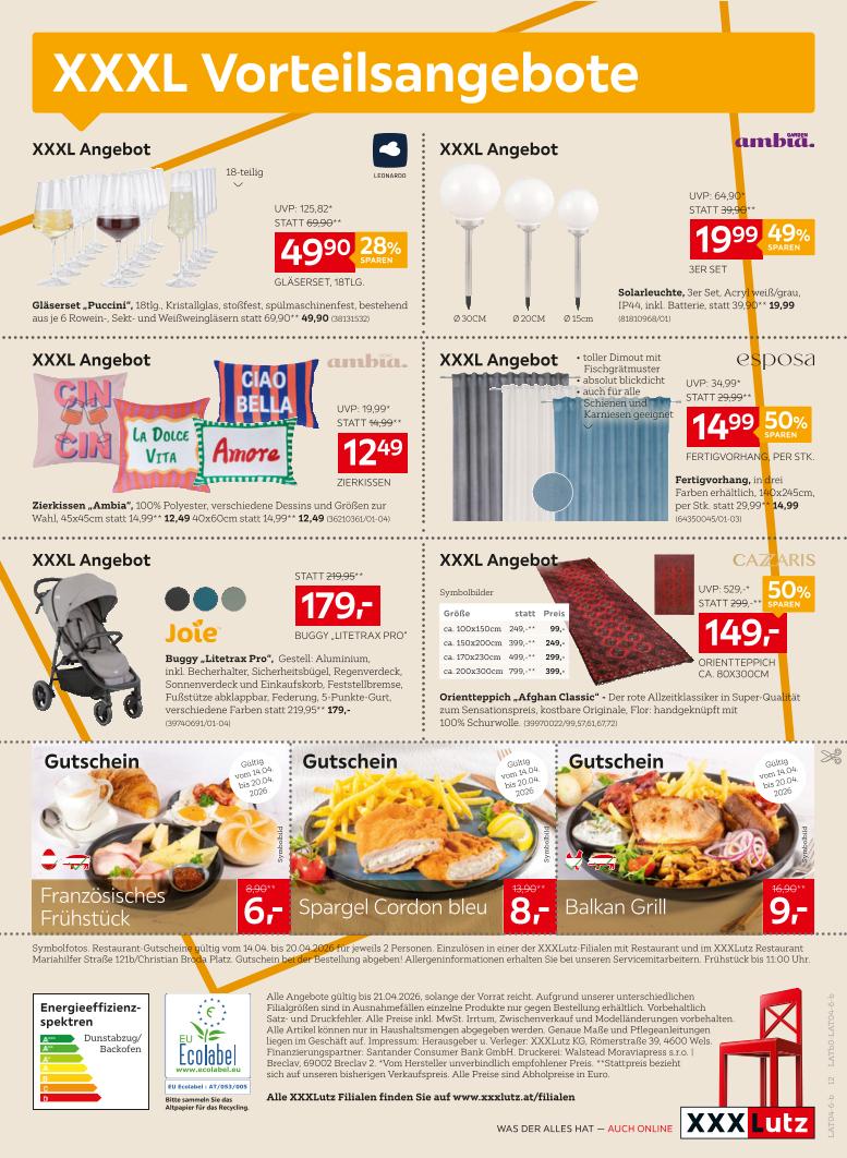 Prospekt von XXXLutz