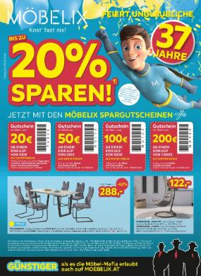 Titelbild des Prospekts von Möbelix