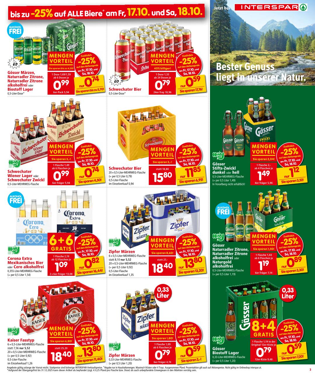 Prospekt von INTERSPAR