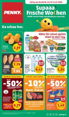 Titelbild des Prospekts von Penny