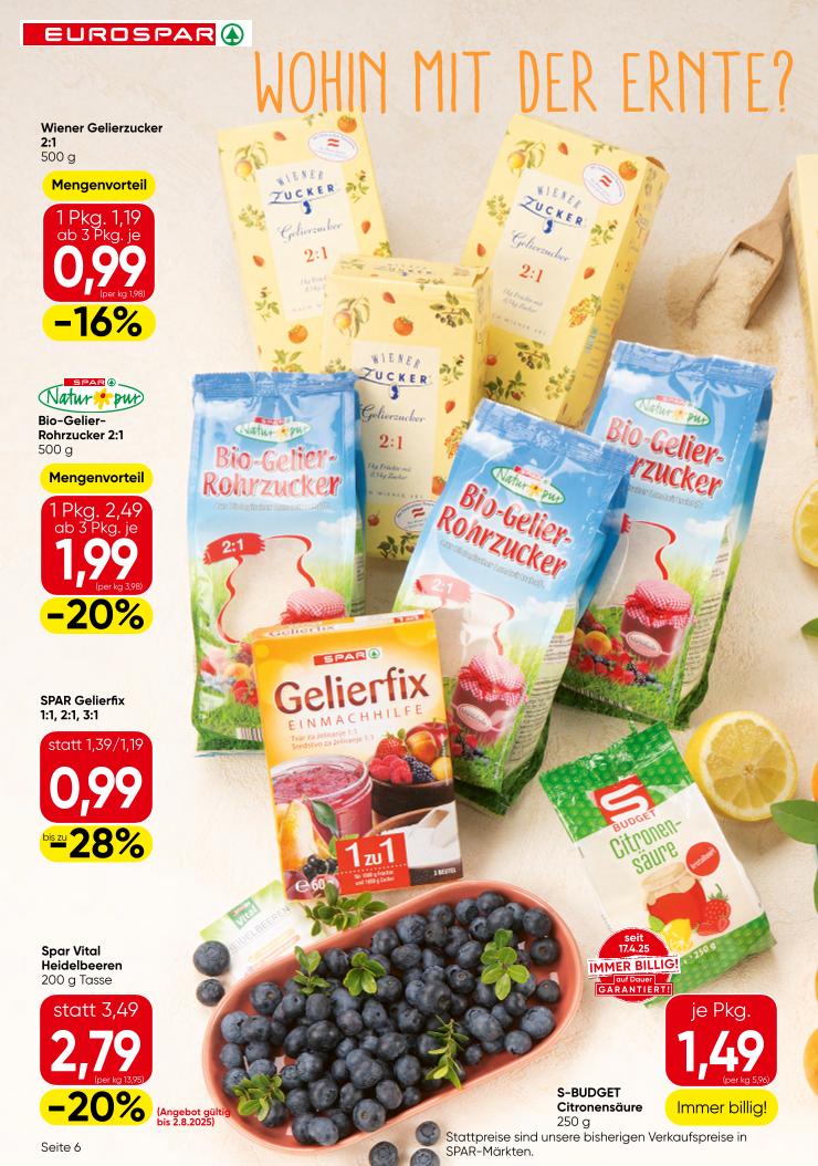 Prospekt von EUROSPAR
