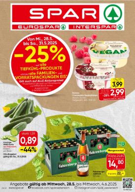 Titelbild des Prospekts von SPAR VBG