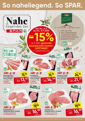 Titelbild des Prospekts von SPAR STMK