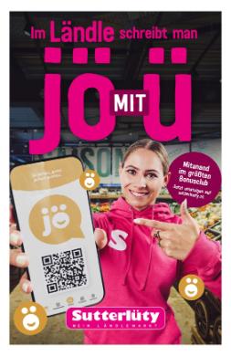 Titelbild des Prospekts von Sutterlüty