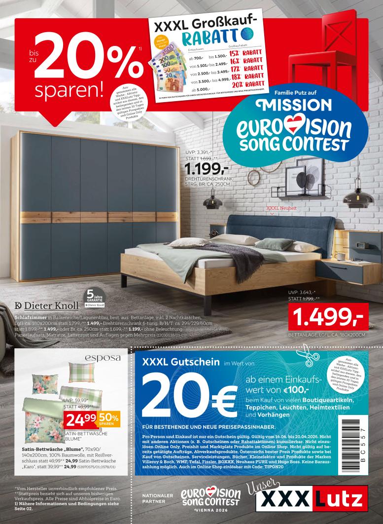 Prospekt von XXXLutz