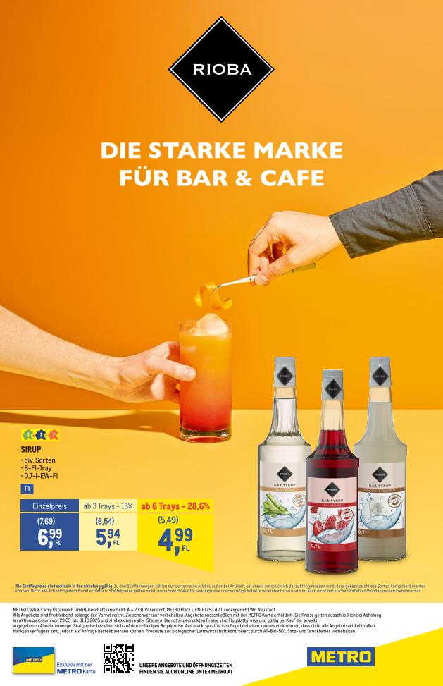 Prospekt von METRO