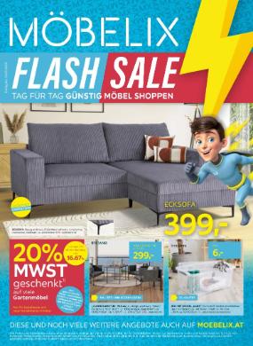 Titelbild des Prospekts von Möbelix