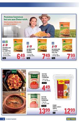 Titelbild des Prospekts von METRO STARKE MARKEN