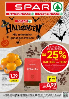 Titelbild des Prospekts von SPAR STMK