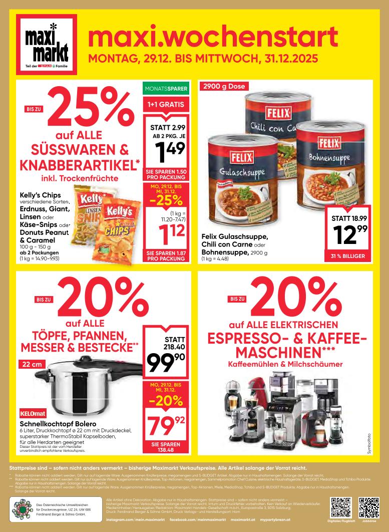 Prospekt von Maximarkt