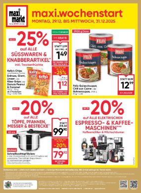 Titelbild des Prospekts von Maximarkt Vöcklabruck