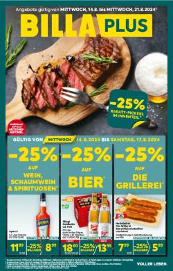 Titelbild des Prospekts von BILLA PLUS SBG