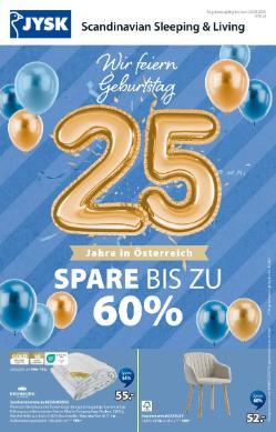 Titelbild des Prospekts von JYSK