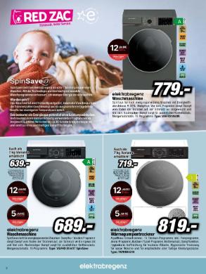 Titelbild des Prospekts von RED ZAC