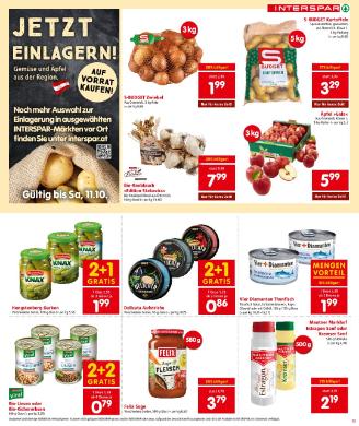 Titelbild des Prospekts von INTERSPAR Wien