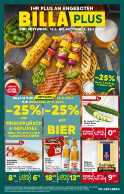Titelbild des Prospekts von BILLA PLUS SBG