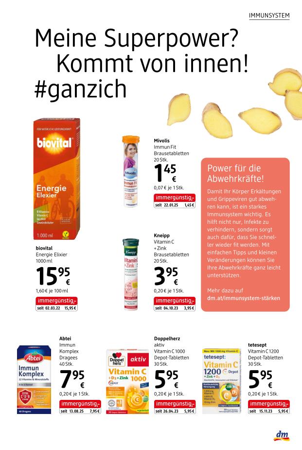Prospekt von dm drogerie markt