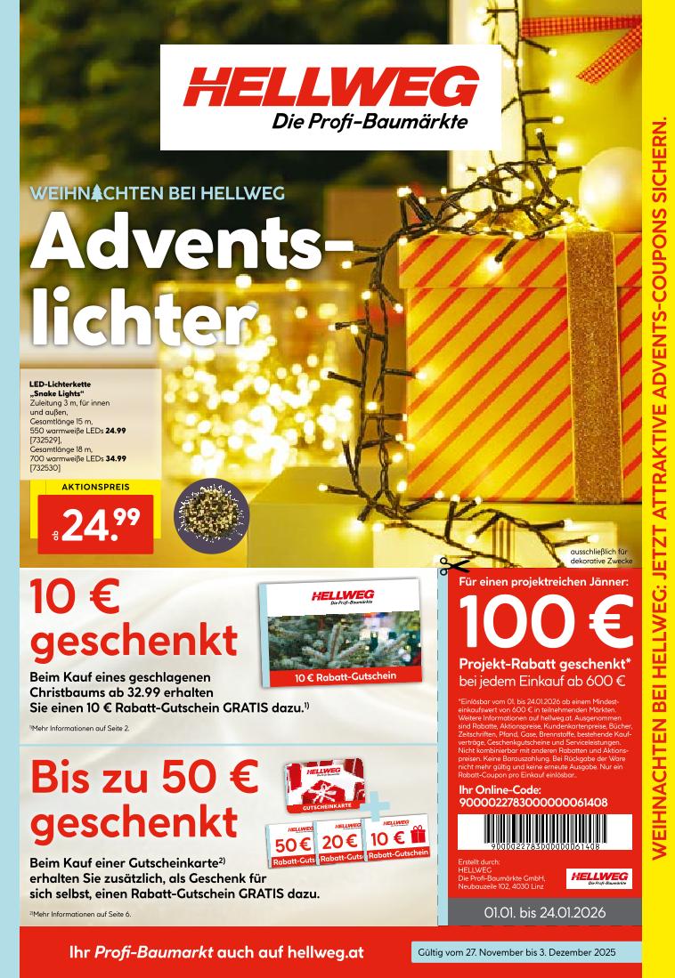 Prospekt von HELLWEG