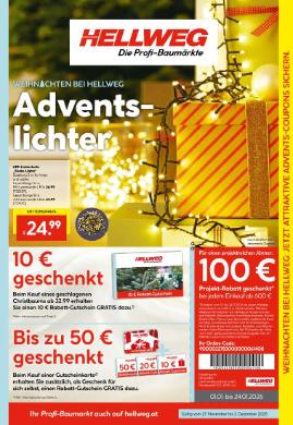 Titelbild des Prospekts von HELLWEG