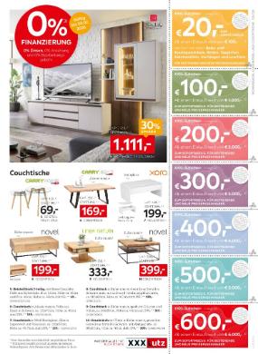 Titelbild des Prospekts von XXXLutz