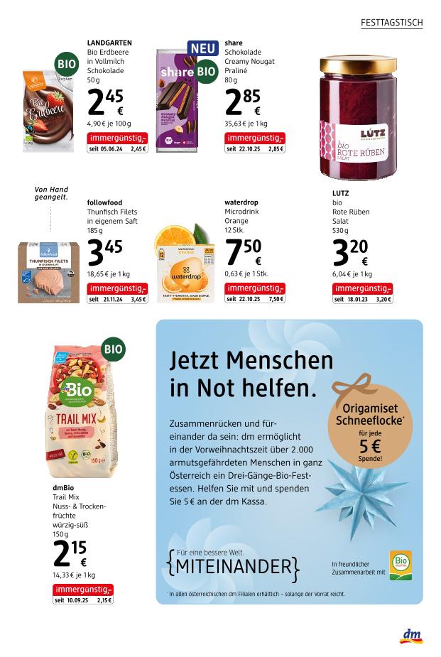 Prospekt von dm drogerie markt