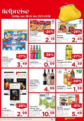 Titelbild des Prospekts von Unimarkt Nord / Ost