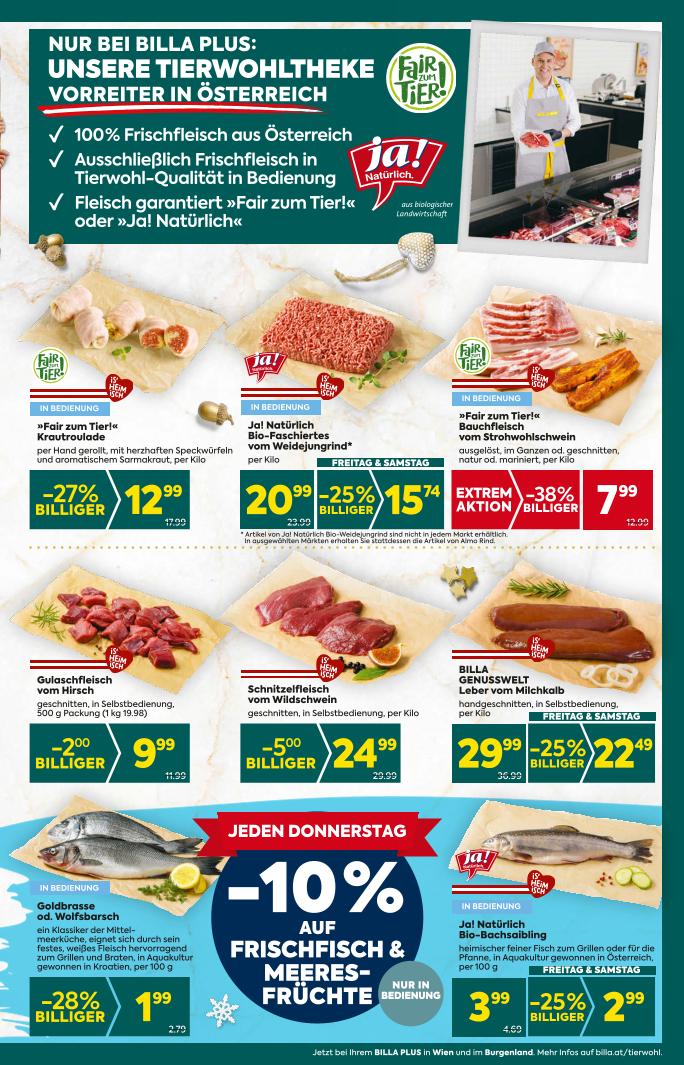 Prospekt von BILLA PLUS