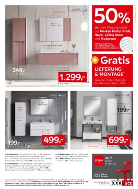 Titelbild des Prospekts von XXXLutz Küche