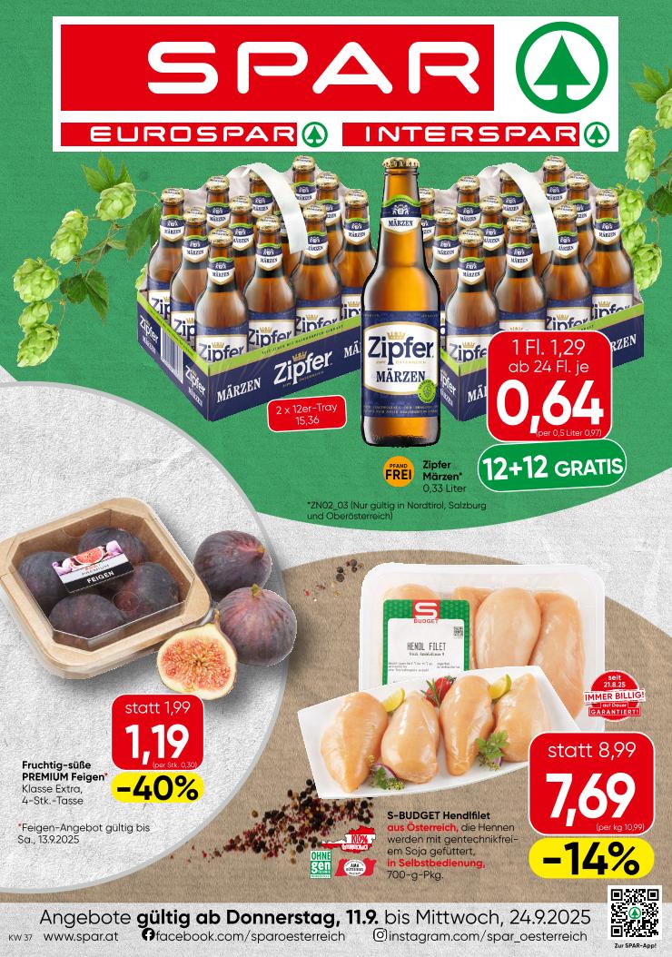 Prospekt von SPAR