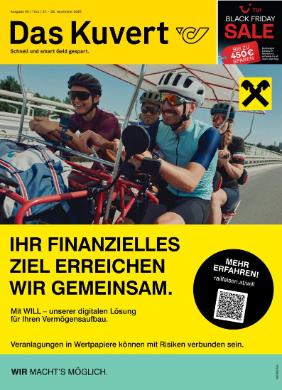 Titelbild des Prospekts von Das Kuvert TRL