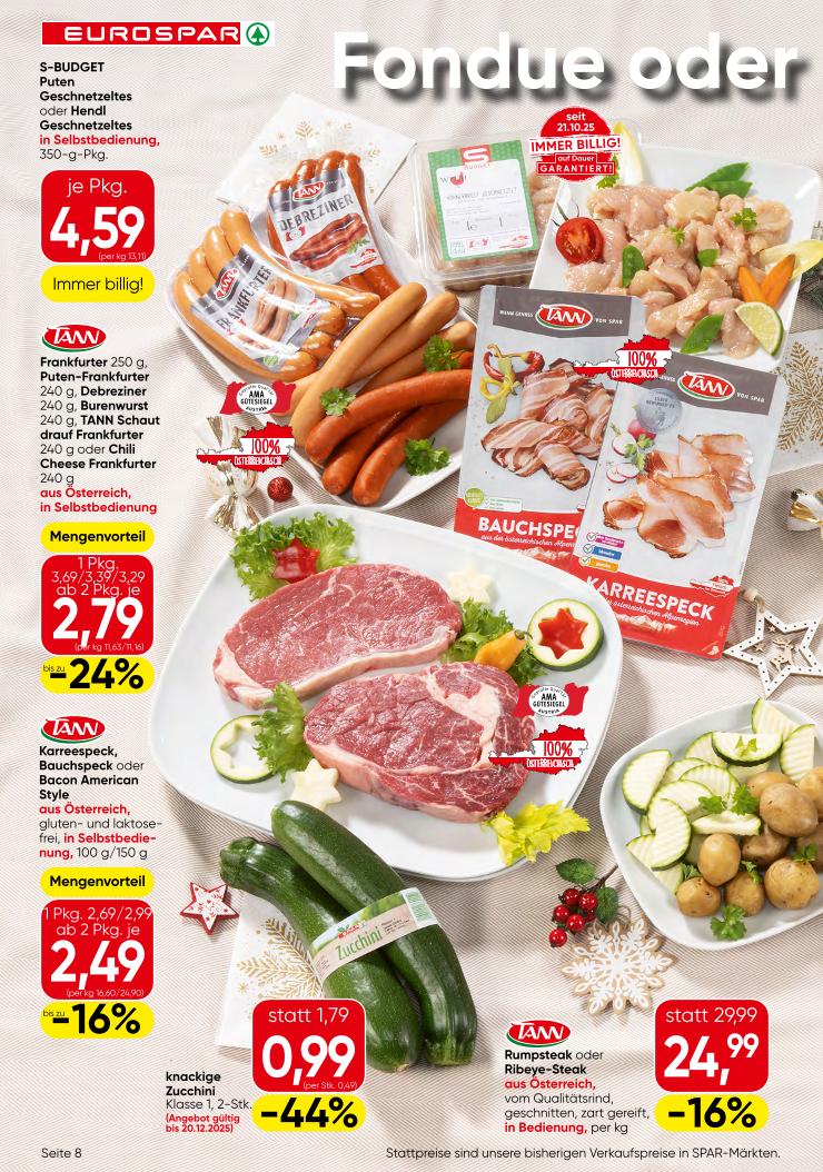 Prospekt von EUROSPAR