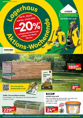 Titelbild des Prospekts von Lagerhaus