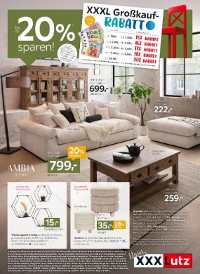 Titelbild des Prospekts von XXXLutz