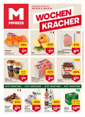 Titelbild des Prospekts von MPREIS OSTTIROL