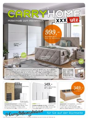 Titelbild des Prospekts von XXXLutz