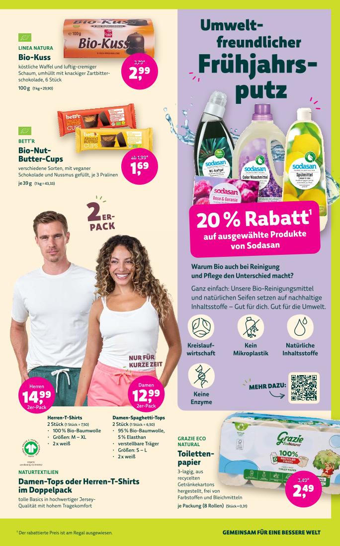 Prospekt von Denns BioMarkt