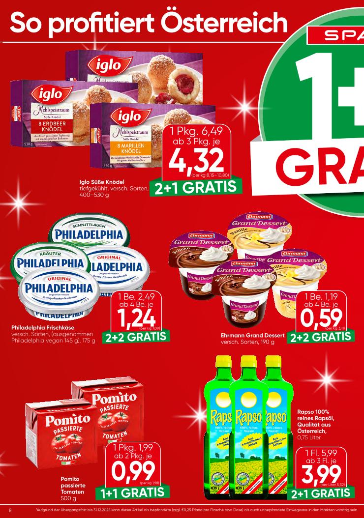 Prospekt von SPAR