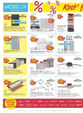 Titelbild des Prospekts von Möbelix