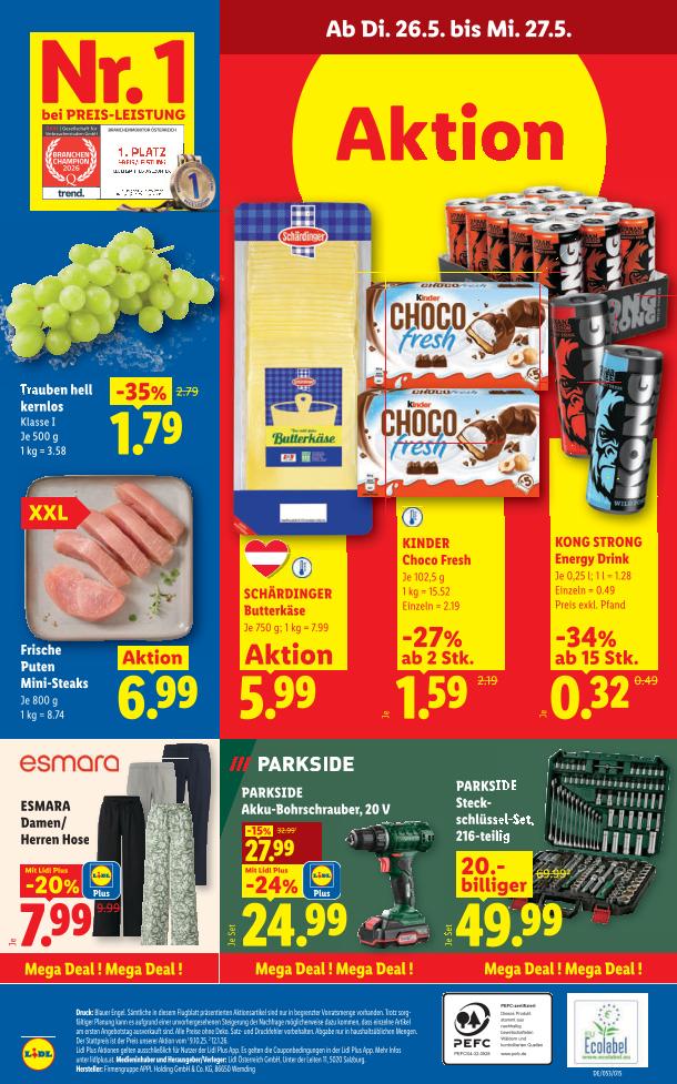 Prospekt von Lidl