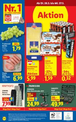 Titelbild des Prospekts von Lidl